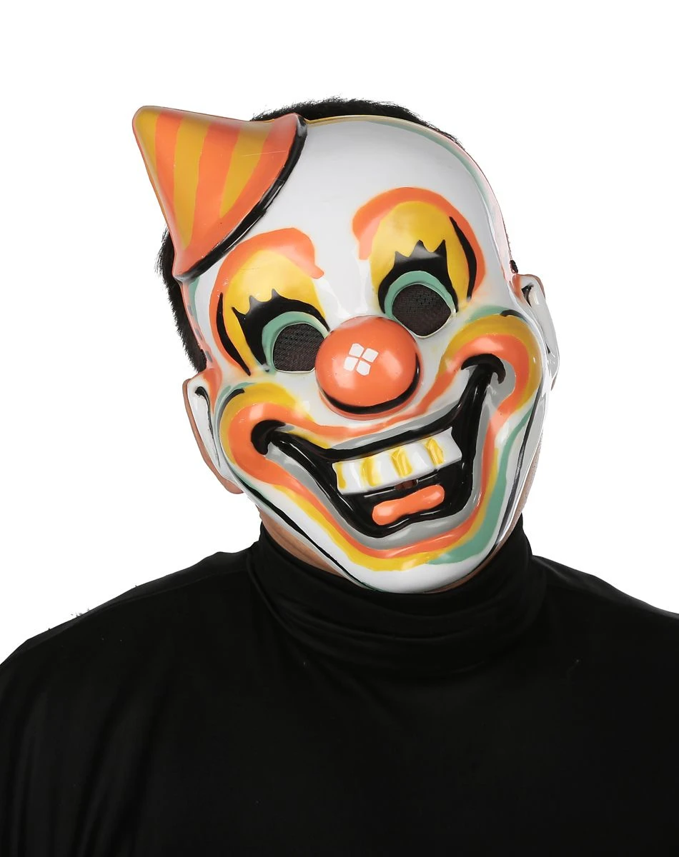 Spirit Halloween Vintage Clown Half Mask 3 Spirit Halloween Vintage Clown Half Mask