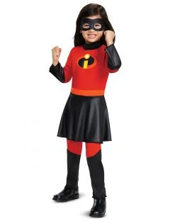 Spirit Halloween Toddler Violet Dress Costume Deluxe - The Incredibles 2