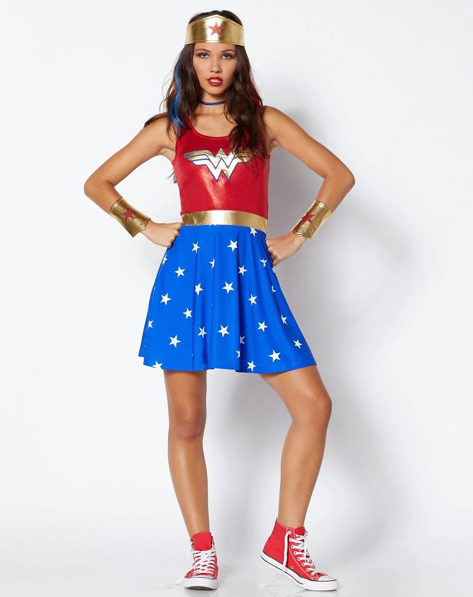 Spirit Halloween Wonder Woman Dress Kit - DC Comics 9 Spirit Halloween Wonder Woman Dress Kit - DC Comics - Image 7