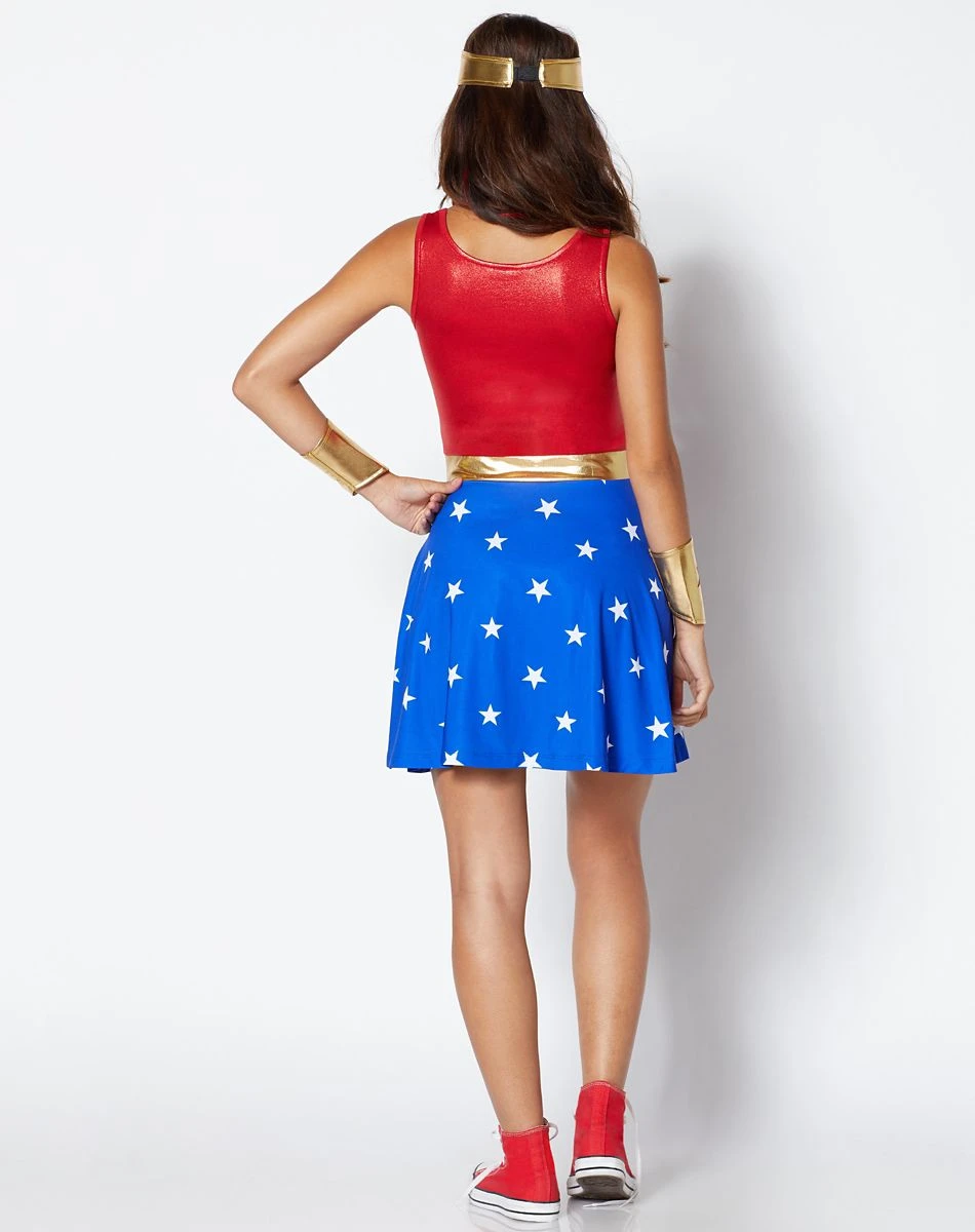 Spirit Halloween Wonder Woman Dress Kit - DC Comics 10 Spirit Halloween Wonder Woman Dress Kit - DC Comics - Image 8