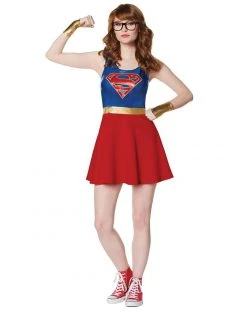 Spirit Halloween Supergirl Dress Kit - DC Comics