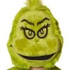 Spirit Halloween Moving Mouth The Grinch Full Mask - Dr. Seuss