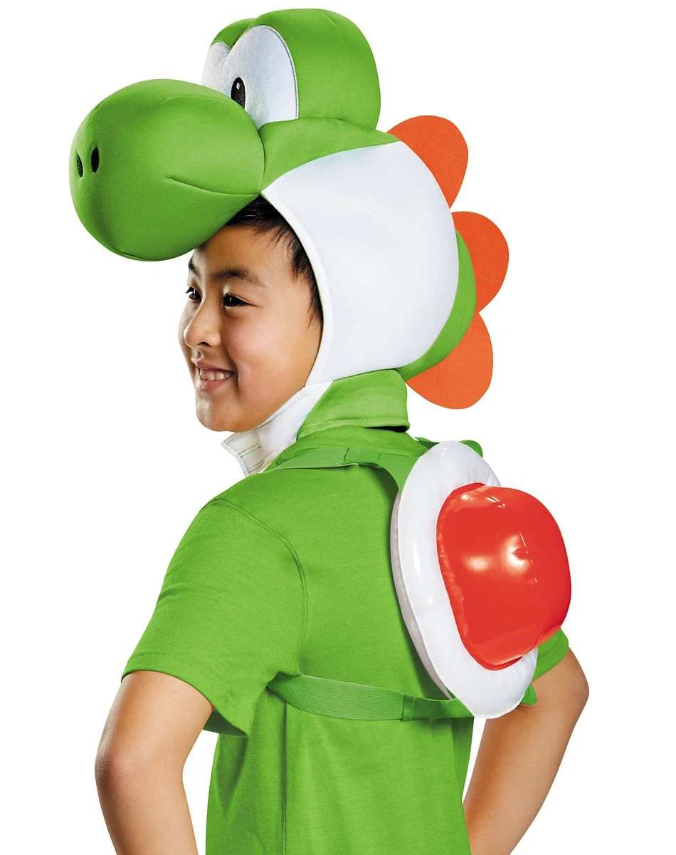 Spirit Halloween Kids Yoshi Costume Kit - Super Mario Bros. 3 Spirit Halloween Kids Yoshi Costume Kit - Super Mario Bros.
