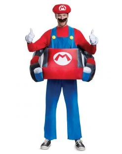 Spirit Halloween Adult Mario Kart Inflatable Costume - Mario Kart 8 Spirit Halloween Adult Mario Kart Inflatable Costume - Mario Kart -HALLOWEEN COSTUMES Sales 01394063 c