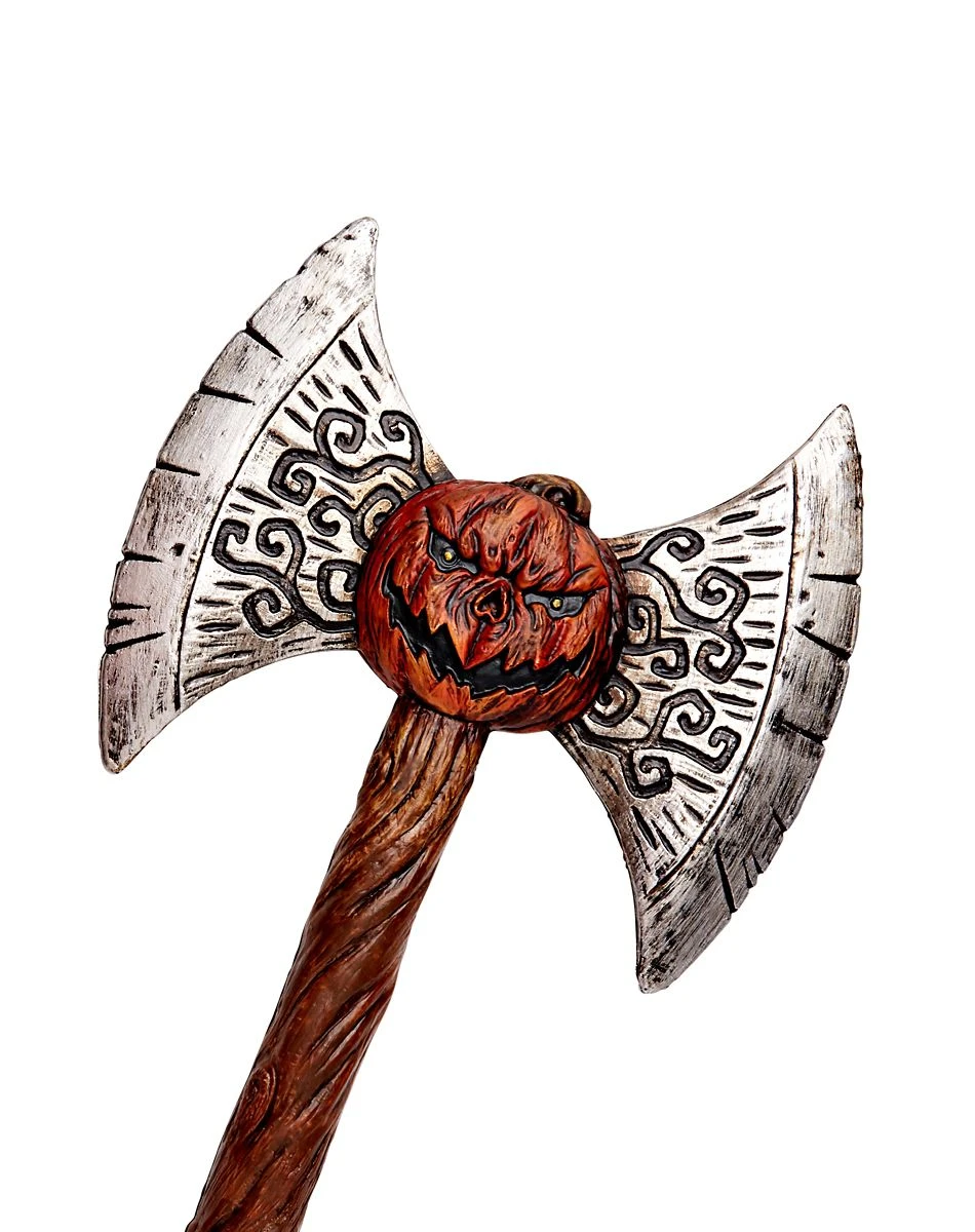 Spirit Halloween Kids Scary Pumpkin Axe 4 Spirit Halloween Kids Scary Pumpkin Axe - Image 2