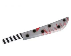 Spirit Halloween Black and White Scary Clown Machete