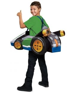 Spirit Halloween Kids Luigi Ride-A-Long Costume - Mario Bros 6 Spirit Halloween Kids Luigi Ride-A-Long Costume - Mario Bros -HALLOWEEN COSTUMES Sales 01397322 b