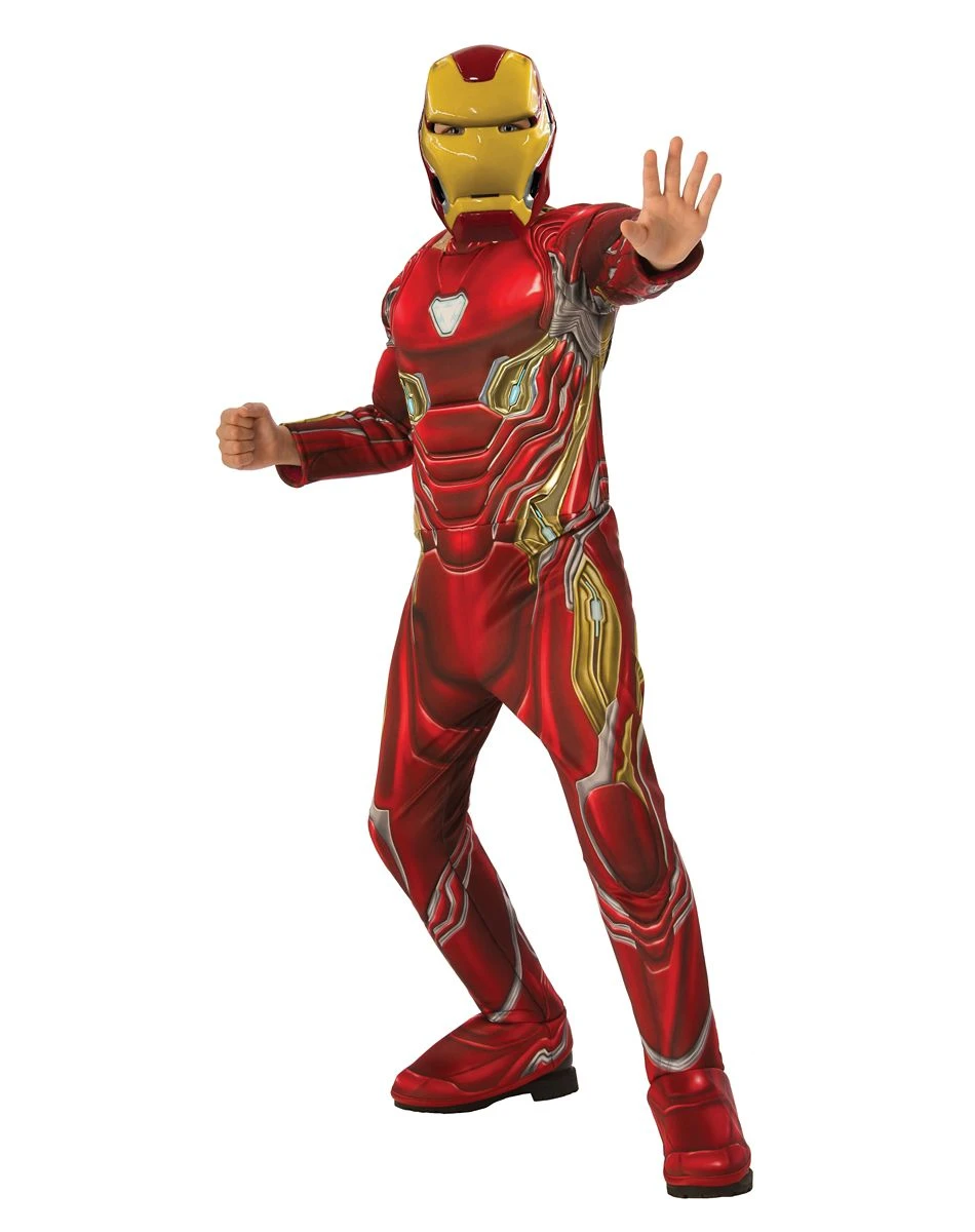 Spirit Halloween Kids Iron Man Costume Deluxe - Avengers: Infinity War 3 Spirit Halloween Kids Iron Man Costume Deluxe - Avengers: Infinity War