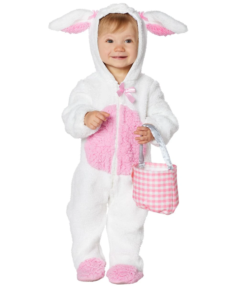 Spirit Halloween Baby Lamb One-Piece Costume 3 Spirit Halloween Baby Lamb One-Piece Costume