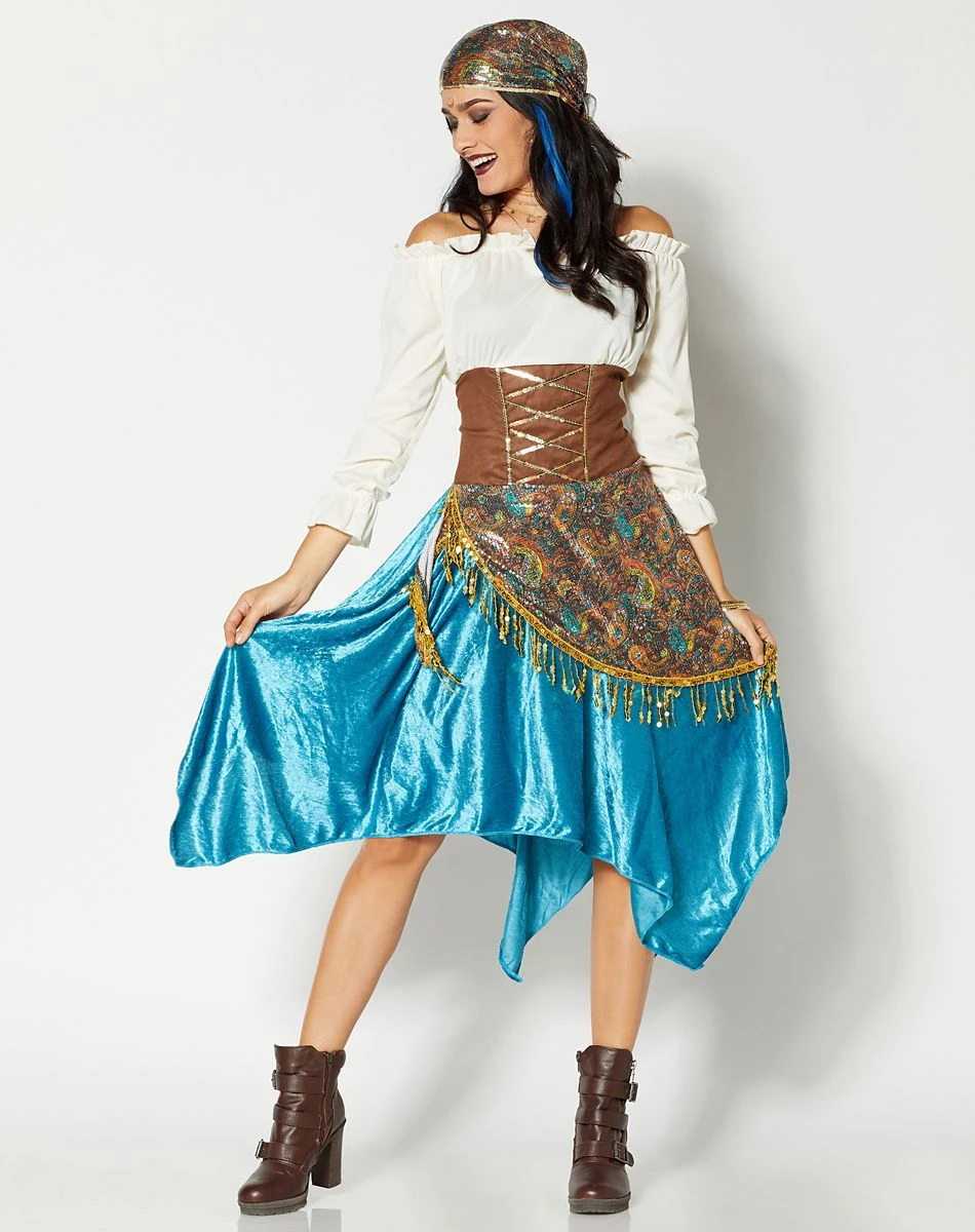 Spirit Halloween Adult Fortune Teller Costume 3 Spirit Halloween Adult Fortune Teller Costume