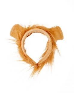 Spirit Halloween Faux Fur Lion Ear Headband -HALLOWEEN COSTUMES Sales 01399930 b
