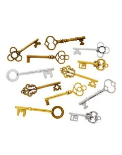 Spirit Halloween Steampunk Bag of Keys