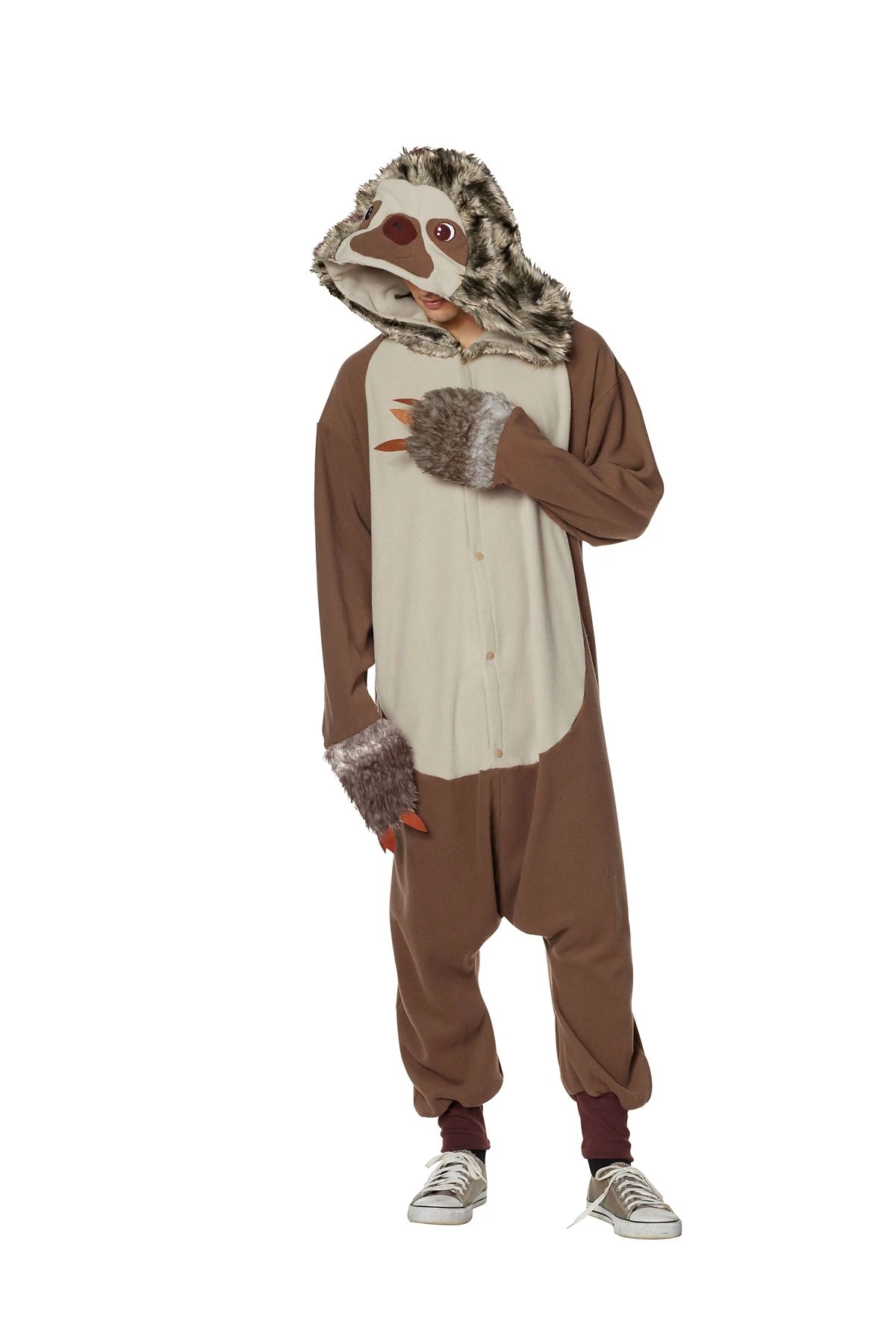 Spirit Halloween Adult Sloth Pajama Costume 3 Spirit Halloween Adult Sloth Pajama Costume