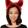 Spirit Halloween Faux Fur Fox Ear Headband 2 Spirit Halloween Faux Fur Fox Ear Headband -HALLOWEEN COSTUMES Sales 01401025 a