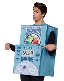 Spirit Halloween Adult Breathalyzer Costume -HALLOWEEN COSTUMES Sales 01401066 c