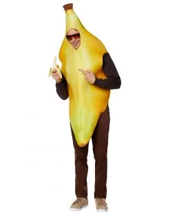 Spirit Halloween Adult Banana Costume