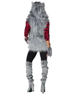 Spirit Halloween Adult Faux Fur Wolf Vest 9 Spirit Halloween Adult Faux Fur Wolf Vest -HALLOWEEN COSTUMES Sales 01401173 d