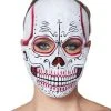 Spirit Halloween Red Sugar Skull Half Mask 1 Spirit Halloween Red Sugar Skull Half Mask -HALLOWEEN COSTUMES Sales 01404052 a