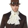 Spirit Halloween Steampunk Ivory Jabot 2 Spirit Halloween Steampunk Ivory Jabot -HALLOWEEN COSTUMES Sales 01404458 a