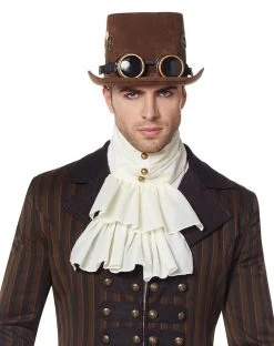 Spirit Halloween Steampunk Ivory Jabot
