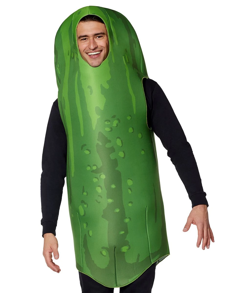 Spirit Halloween Adult Pickle Costume 5 Spirit Halloween Adult Pickle Costume - Image 3