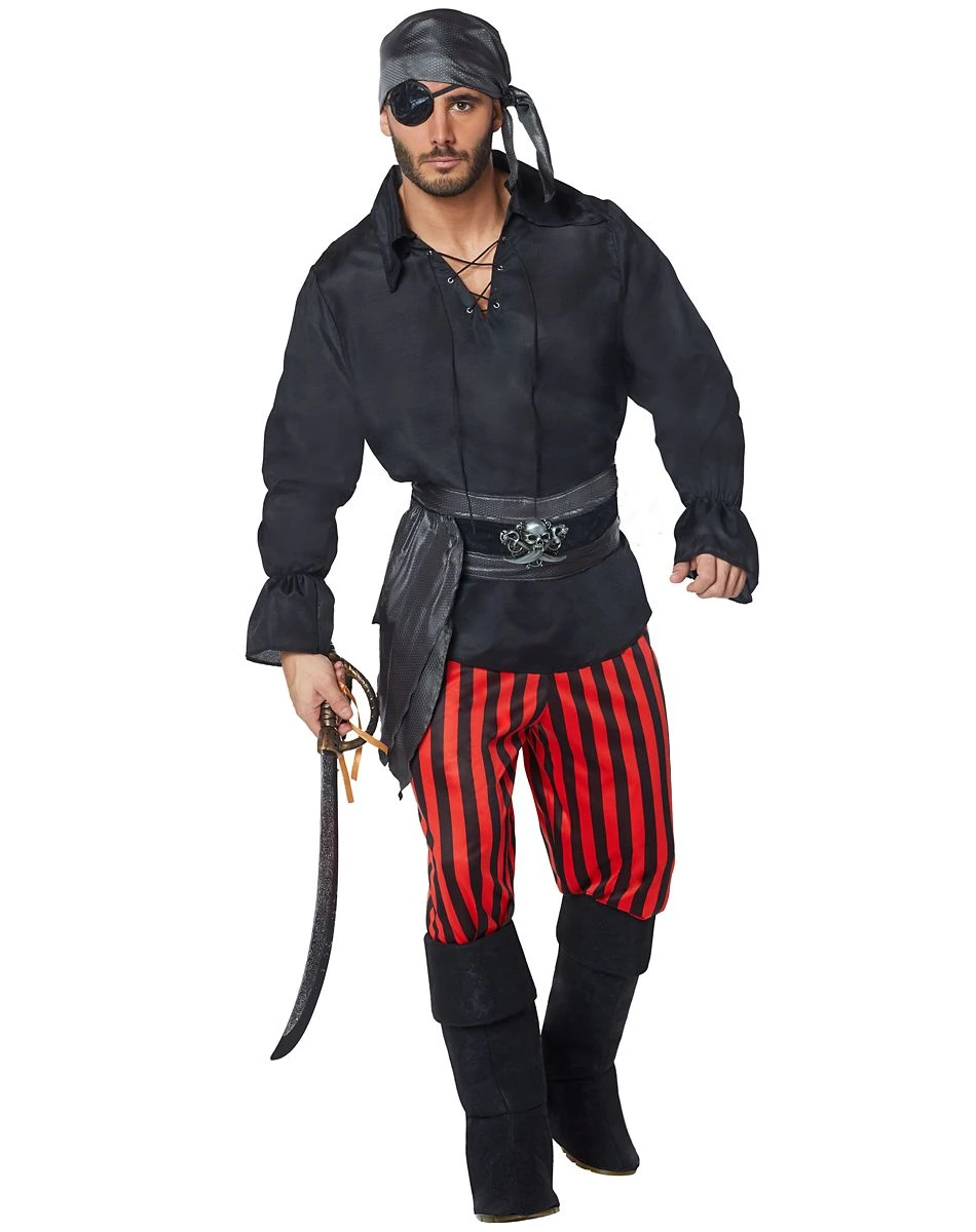 Spirit Halloween Adult Pirate Costume 3 Spirit Halloween Adult Pirate Costume