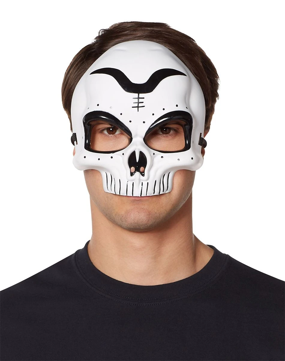 Spirit Halloween Witch Doctor Skeleton Half Mask 3 Spirit Halloween Witch Doctor Skeleton Half Mask