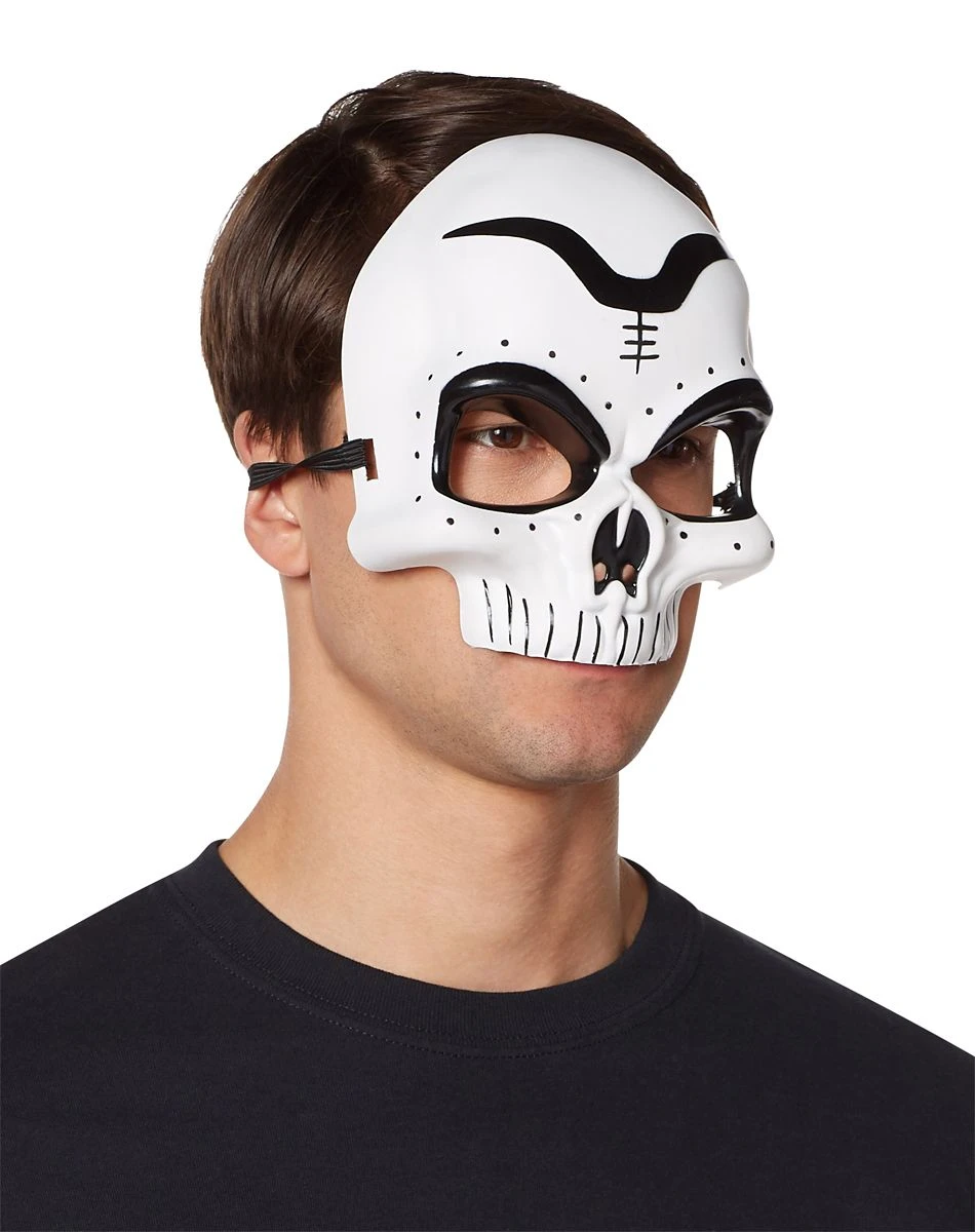 Spirit Halloween Witch Doctor Skeleton Half Mask 4 Spirit Halloween Witch Doctor Skeleton Half Mask - Image 2