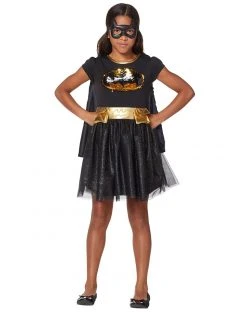 Spirit Halloween Kids Batgirl Dress Costume - DC Comics