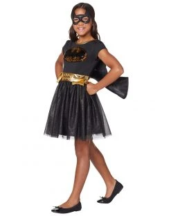 Spirit Halloween Kids Batgirl Dress Costume - DC Comics -HALLOWEEN COSTUMES Sales 01407923 d