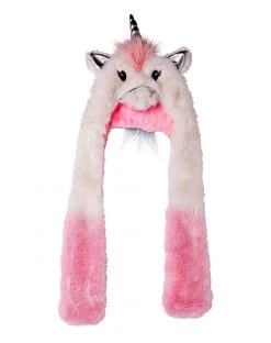 Spirit Halloween Kids Faux Fur Unicorn Hat