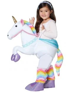 Spirit Halloween Toddler Unicorn Piggyback Costume