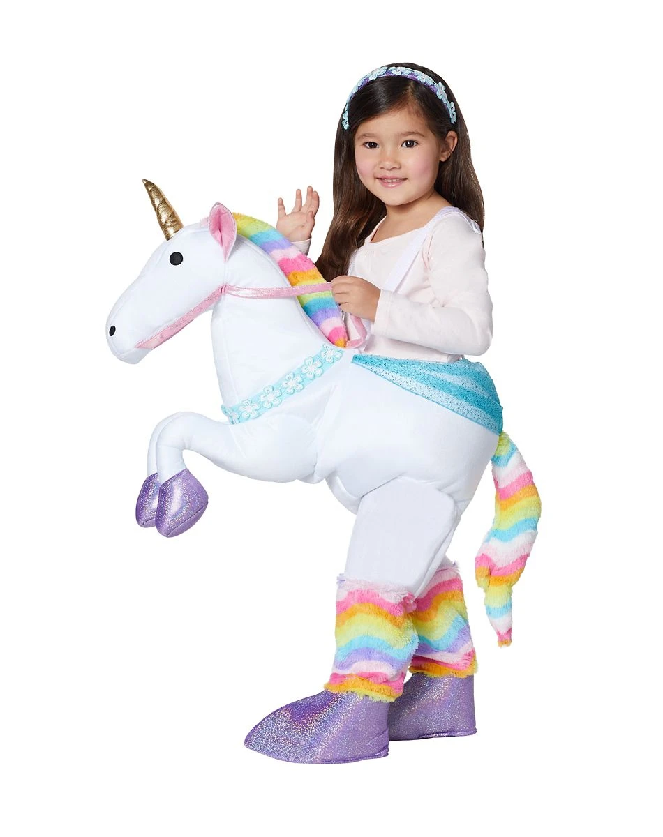 Spirit Halloween Toddler Unicorn Piggyback Costume 5 Spirit Halloween Toddler Unicorn Piggyback Costume - Image 3