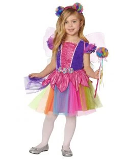 Spirit Halloween Toddler Rainbow Fairy Costume