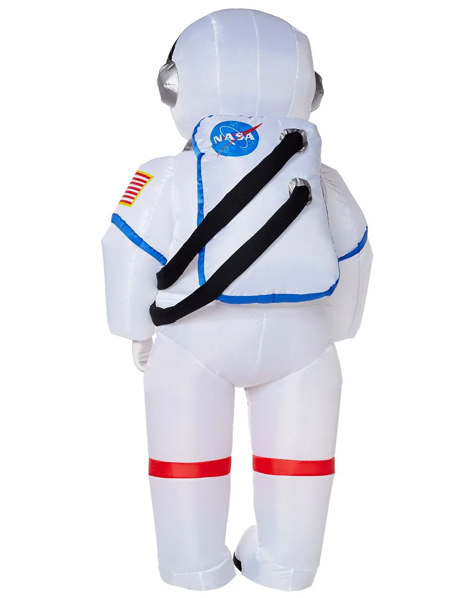 Spirit Halloween Adult NASA Space Suit Inflatable Costume 4 Spirit Halloween Adult NASA Space Suit Inflatable Costume - Image 2