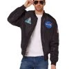 Spirit Halloween NASA Bomber Jacket 1 Spirit Halloween NASA Bomber Jacket -HALLOWEEN COSTUMES Sales 01409903 a