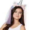 Spirit Halloween Kids Unicorn Veil -HALLOWEEN COSTUMES Sales 01410851 a