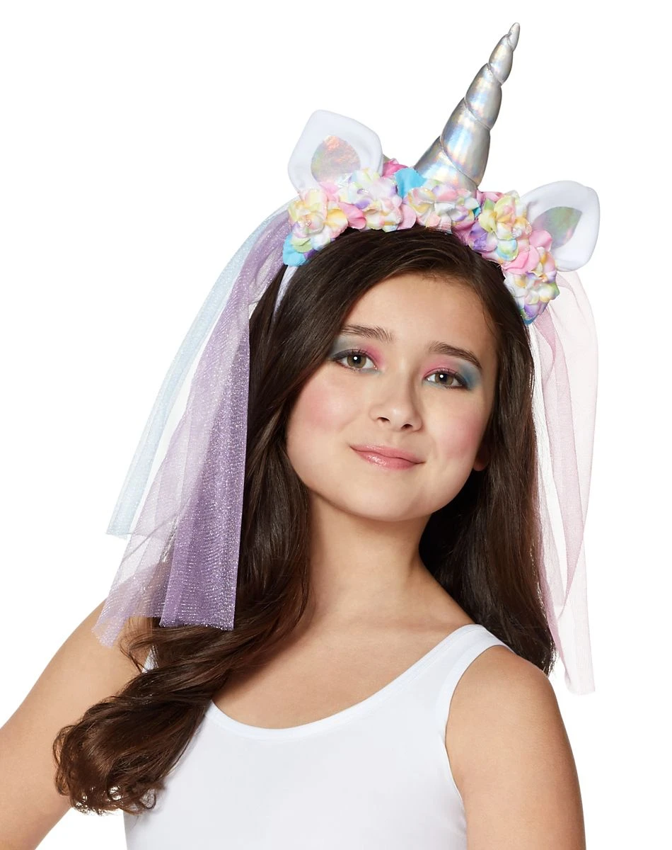 Spirit Halloween Kids Unicorn Veil 3 Spirit Halloween Kids Unicorn Veil