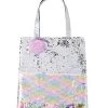 Spirit Halloween Unicorn Reversible Sequin Tote Bag -HALLOWEEN COSTUMES Sales 01410992 a