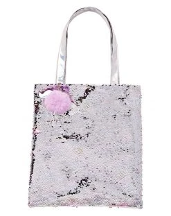 Spirit Halloween Unicorn Reversible Sequin Tote Bag -HALLOWEEN COSTUMES Sales 01410992 c