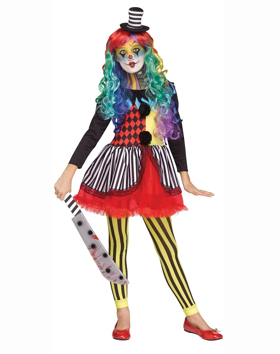 Spirit Halloween Kids Freakshow Clown Costume 3 Spirit Halloween Kids Freakshow Clown Costume