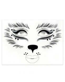 Spirit Halloween Wolf Face Decal