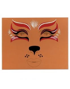 Spirit Halloween Fox Face Decal