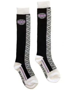 Spirit Halloween Kids Batgirl Lace-Up Socks - DC Comics