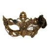Spirit Halloween Gold Rose Steampunk Eye Half Mask 1 Spirit Halloween Gold Rose Steampunk Eye Half Mask -HALLOWEEN COSTUMES Sales 01411891 a