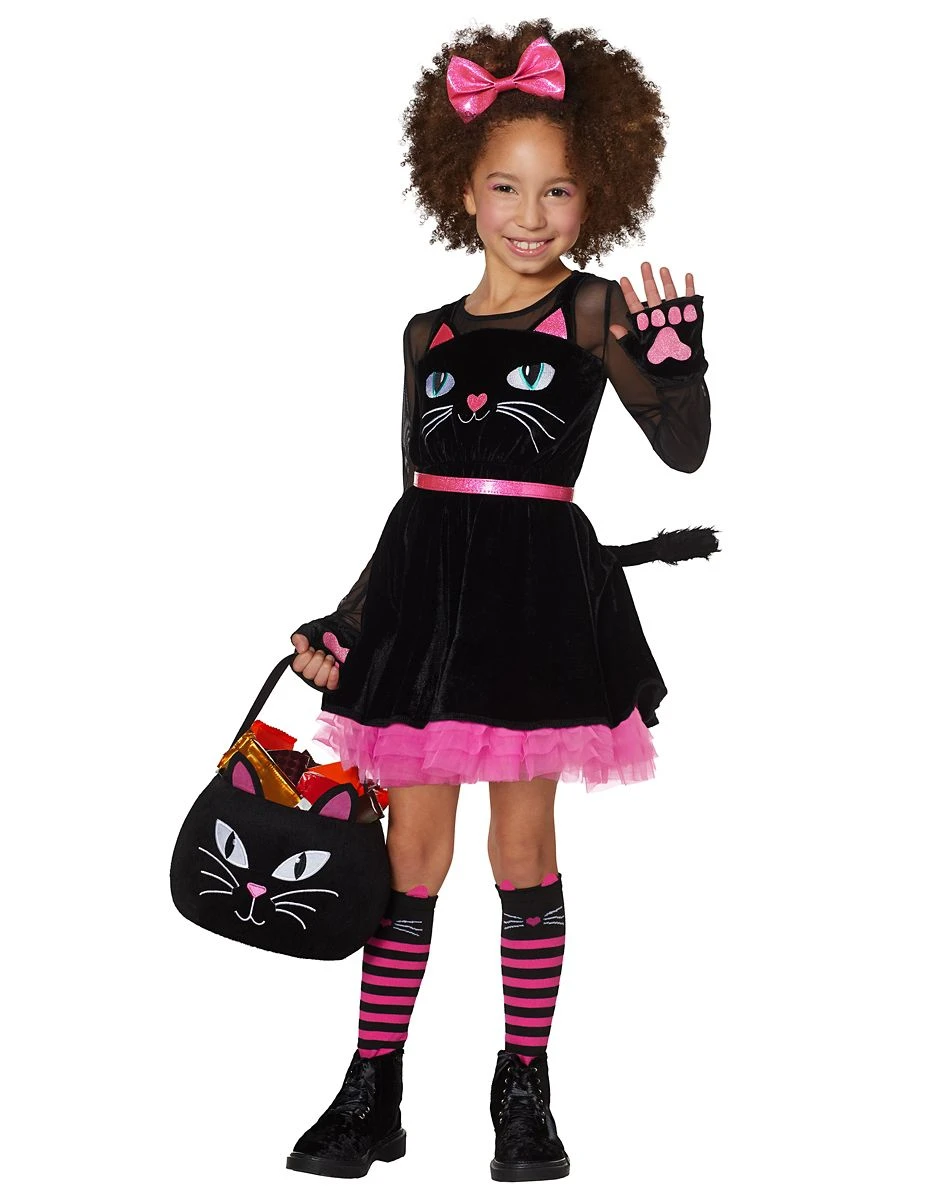 Spirit Halloween Kids Cat Dress Costume 3 Spirit Halloween Kids Cat Dress Costume