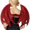Spirit Halloween Red Glitter Devil Wings 2 Spirit Halloween Red Glitter Devil Wings -HALLOWEEN COSTUMES Sales 01413632 a