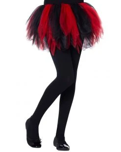 Spirit Halloween Kids Black and Red Tutu