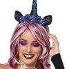 Spirit Halloween Dark Unicorn Flower Headband -HALLOWEEN COSTUMES Sales 01413749 a