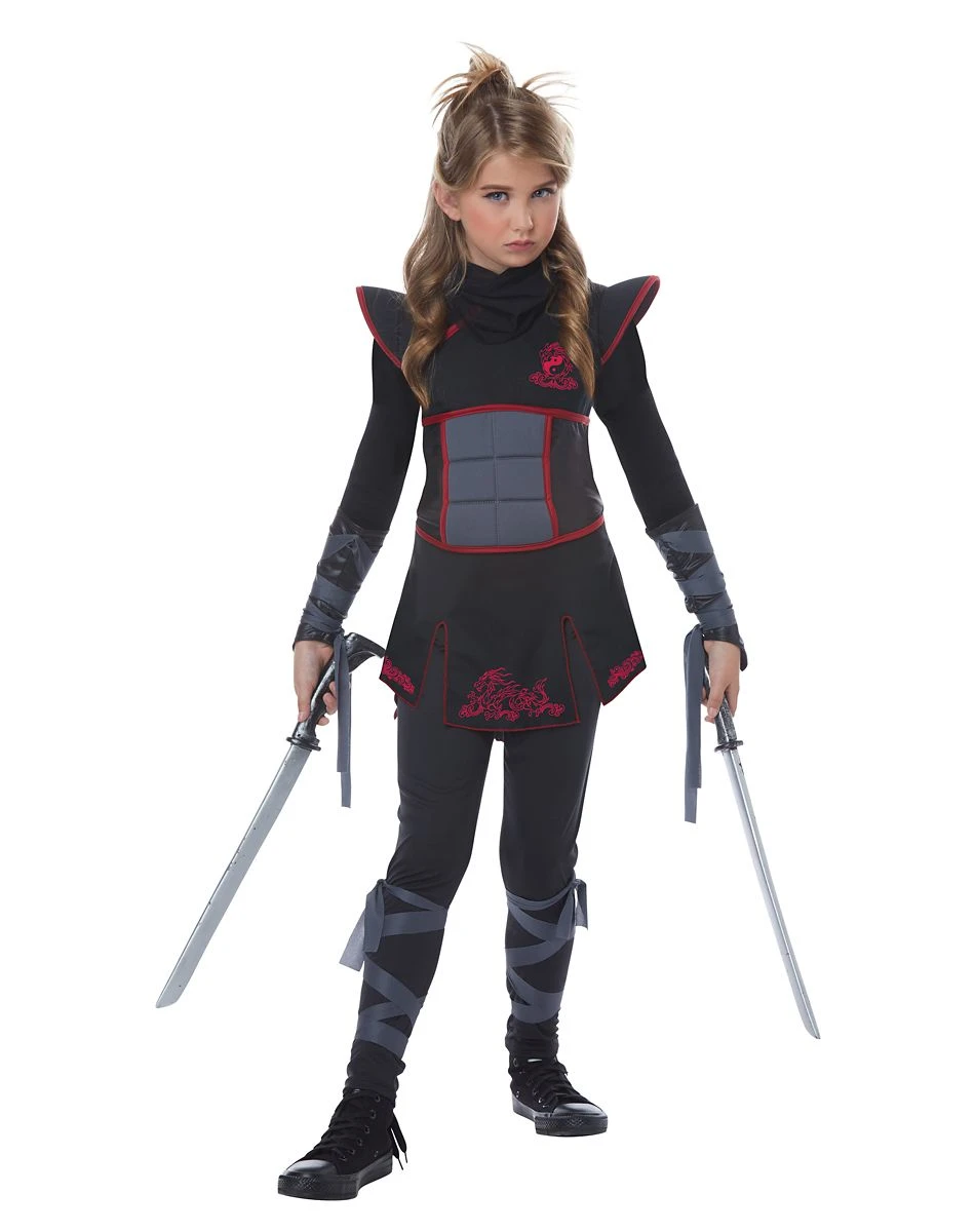 Spirit Halloween Kids Fearless Ninja Costume 4 Spirit Halloween Kids Fearless Ninja Costume - Image 2
